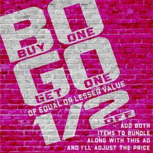 B.O.G.O. Holiday sale!